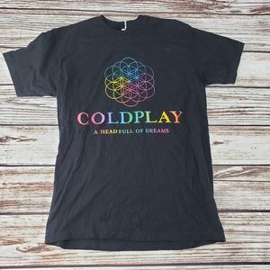 🔥🔥 Coldplay Tour Band Tee Shirt